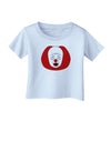 Scary Face Clown - Halloween Infant T-Shirt-Infant T-Shirt-TooLoud-Light-Blue-06-Months-Davson Sales