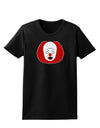 Scary Face Clown - Halloween Womens Dark T-Shirt-Womens T-Shirt-TooLoud-Black-X-Small-Davson Sales