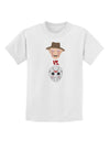 Scary Face Versus Scary Face - Halloween Childrens T-Shirt-Childrens T-Shirt-TooLoud-White-X-Small-Davson Sales