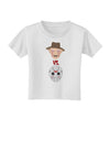Scary Face Versus Scary Face - Halloween Toddler T-Shirt-Toddler T-Shirt-TooLoud-White-2T-Davson Sales