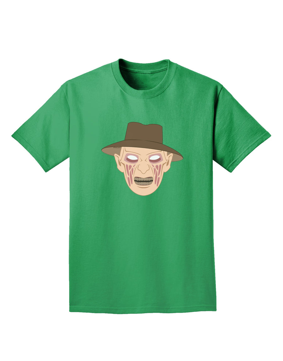 Scary Face With a Hat - Halloween Adult Dark T-Shirt-Mens T-Shirt-TooLoud-Purple-Small-Davson Sales