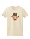 Scary Face With a Hat - Halloween Womens T-Shirt-Womens T-Shirt-TooLoud-Natural-X-Small-Davson Sales