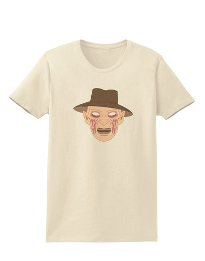 Scary Face With a Hat - Halloween Womens T-Shirt-Womens T-Shirt-TooLoud-Natural-X-Small-Davson Sales