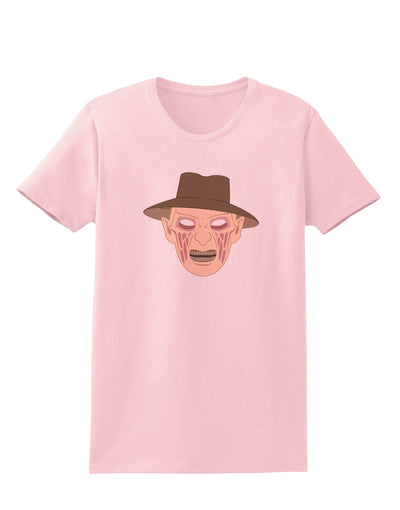 Scary Face With a Hat - Halloween Womens T-Shirt-Womens T-Shirt-TooLoud-PalePink-X-Small-Davson Sales