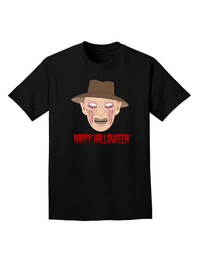 Scary Face With a Hat - Happy Halloween Adult Dark T-Shirt-Mens T-Shirt-TooLoud-Black-Small-Davson Sales