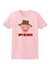 Scary Face With a Hat - Happy Halloween Womens T-Shirt-Womens T-Shirt-TooLoud-PalePink-X-Small-Davson Sales