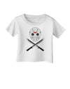 Scary Mask With Machete - Halloween Infant T-Shirt-Infant T-Shirt-TooLoud-White-06-Months-Davson Sales