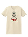 Scary Mask With Machete - TGIF Womens T-Shirt-Womens T-Shirt-TooLoud-Natural-X-Small-Davson Sales