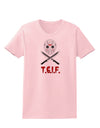 Scary Mask With Machete - TGIF Womens T-Shirt-Womens T-Shirt-TooLoud-PalePink-X-Small-Davson Sales