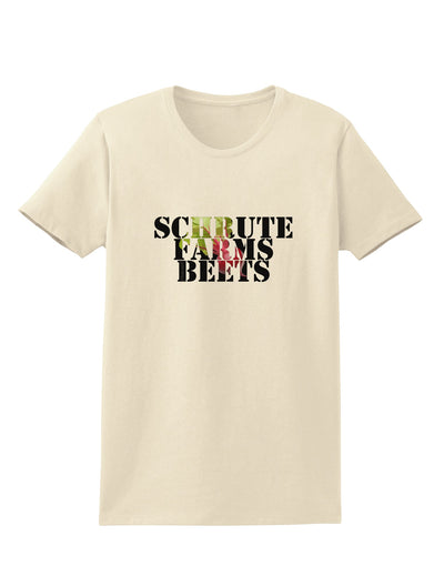 Schrute Farms Beets Womens T-Shirt by TooLoud-TooLoud-Natural-X-Small-Davson Sales