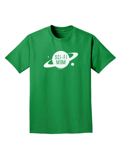 Sci-Fi Mom - Mother's Day Design Adult Dark T-Shirt-Mens T-Shirt-TooLoud-Kelly-Green-Small-Davson Sales