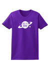 Sci-Fi Mom - Mother's Day Design Womens Dark T-Shirt-TooLoud-Purple-X-Small-Davson Sales