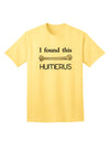 Science Humor Adult T-Shirt - A Humerus Find-Mens T-shirts-TooLoud-Yellow-Small-Davson Sales