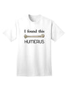 Science Humor Adult T-Shirt - A Humerus Find-Mens T-shirts-TooLoud-White-Small-Davson Sales