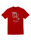 Scorpio Symbol Adult Dark T-Shirt-Mens T-Shirt-TooLoud-Red-Small-Davson Sales