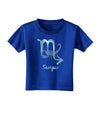 Scorpio Symbol Toddler T-Shirt Dark-Toddler T-Shirt-TooLoud-Royal-Blue-2T-Davson Sales