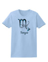 Scorpio Symbol Womens T-Shirt-Womens T-Shirt-TooLoud-Light-Blue-X-Small-Davson Sales