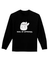 Seal of Approval Adult Long Sleeve Dark T-Shirt by TooLoud-TooLoud-Black-Small-Davson Sales