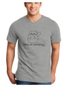 Seal of Approval Adult V-Neck T-shirt by TooLoud