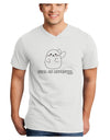 Seal of Approval Adult V-Neck T-shirt by TooLoud