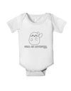 Seal of Approval Baby Romper Bodysuit by TooLoud-Baby Romper-TooLoud-White-06-Months-Davson Sales