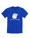 Seal of Approval Childrens Dark T-Shirt by TooLoud-Childrens T-Shirt-TooLoud-Royal-Blue-X-Small-Davson Sales