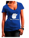 Seal of Approval Juniors V-Neck Dark T-Shirt by TooLoud-Womens V-Neck T-Shirts-TooLoud-Royal-Blue-Juniors Fitted Small-Davson Sales