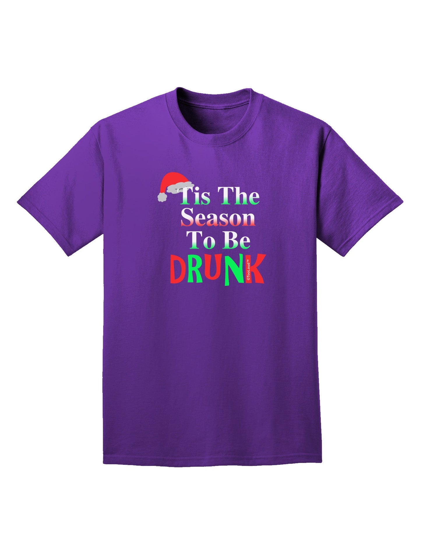 Season To Be Drunk Adult Dark T-Shirt-Mens T-Shirt-TooLoud-Purple-Small-Davson Sales