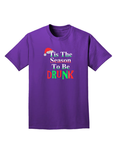 Season To Be Drunk Adult Dark T-Shirt-Mens T-Shirt-TooLoud-Purple-Small-Davson Sales