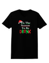 Season To Be Drunk Womens Dark T-Shirt-TooLoud-Black-X-Small-Davson Sales