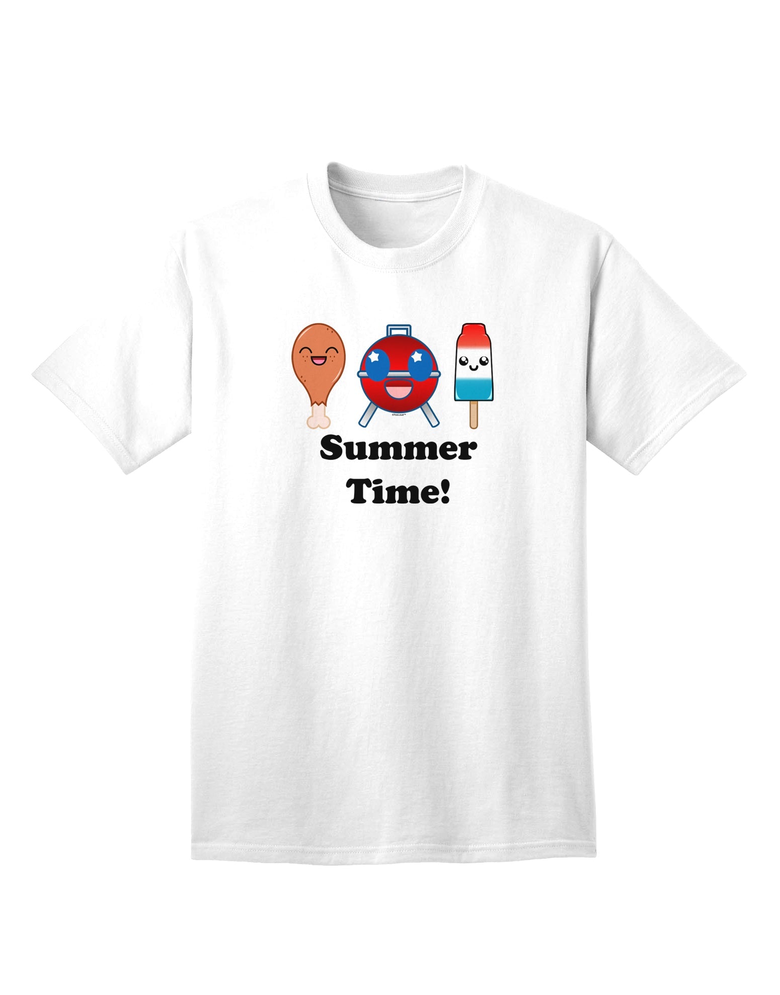 Seasonal Adult T-Shirt for the Summer Season-Mens T-shirts-TooLoud-White-Small-Davson Sales