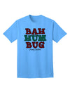 Seasonal Bah Humbug Merry Christmas Adult T-Shirt - A Festive Essential for Holiday Wardrobe-Mens T-shirts-TooLoud-Aquatic-Blue-Small-Davson Sales