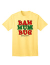 Seasonal Bah Humbug Merry Christmas Adult T-Shirt - A Festive Essential for Holiday Wardrobe-Mens T-shirts-TooLoud-Yellow-Small-Davson Sales