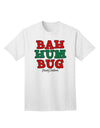 Seasonal Bah Humbug Merry Christmas Adult T-Shirt - A Festive Essential for Holiday Wardrobe-Mens T-shirts-TooLoud-White-Small-Davson Sales