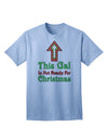 Seasonal Collection: 'This Gal Is Not Ready For Christmas' - Premium Adult T-Shirt-Mens T-shirts-TooLoud-Light-Blue-Small-Davson Sales