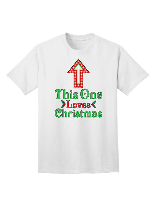 Seasonal Favorite: 'This One Loves Christmas' - A Charming Adult T-Shirt Collection-Mens T-shirts-TooLoud-White-Small-Davson Sales