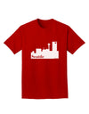 Seattle Skyline with Space Needle Adult Dark T-Shirt by TooLoud-Mens T-Shirt-TooLoud-Red-Small-Davson Sales