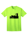 Seattle Skyline with Space Needle Adult T-Shirt - A Captivating Addition to Your Wardrobe by TooLoud-Mens T-shirts-TooLoud-Neon-Green-Small-Davson Sales