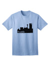 Seattle Skyline with Space Needle Adult T-Shirt - A Captivating Addition to Your Wardrobe by TooLoud-Mens T-shirts-TooLoud-Light-Blue-Small-Davson Sales