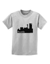 Seattle Skyline with Space Needle Childrens T-Shirt by TooLoud-Childrens T-Shirt-TooLoud-AshGray-X-Small-Davson Sales