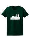 Seattle Skyline with Space Needle Womens Dark T-Shirt by TooLoud-TooLoud-Forest-Green-Small-Davson Sales