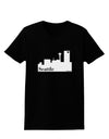 Seattle Skyline with Space Needle Womens Dark T-Shirt by TooLoud-TooLoud-Black-X-Small-Davson Sales