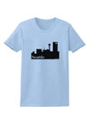 Seattle Skyline with Space Needle Womens T-Shirt by TooLoud-Womens T-Shirt-TooLoud-Light-Blue-X-Small-Davson Sales