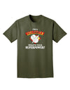 Secretary - Superpower Adult Dark T-Shirt-Mens T-Shirt-TooLoud-Military-Green-Small-Davson Sales