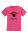 Secretary - Superpower Childrens T-Shirt-Childrens T-Shirt-TooLoud-Sangria-X-Small-Davson Sales