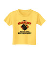 Secretary - Superpower Toddler T-Shirt-Toddler T-Shirt-TooLoud-Yellow-2T-Davson Sales