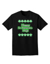 Seeing Double St. Patrick's Day Adult Dark T-Shirt-Mens T-Shirt-TooLoud-Black-Small-Davson Sales