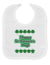 Seeing Double St. Patrick's Day Baby Bib