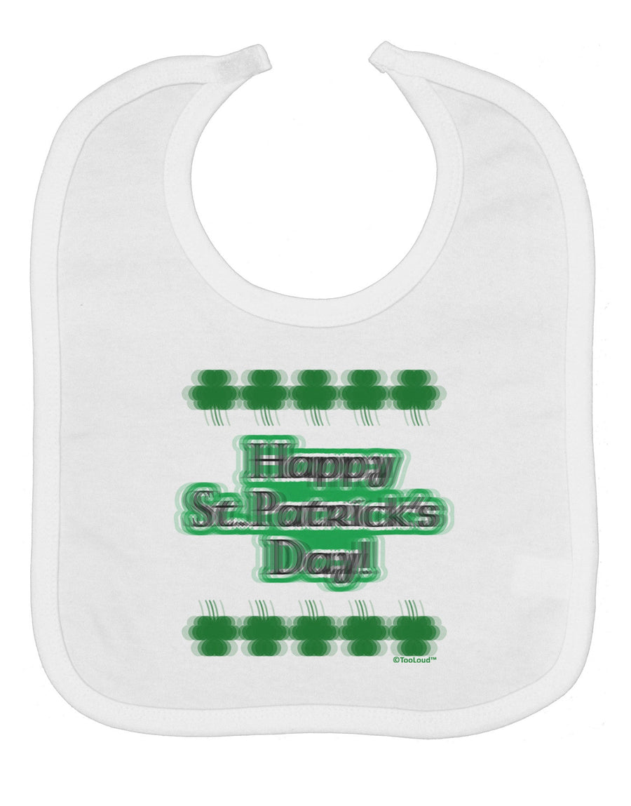 Seeing Double St. Patrick's Day Baby Bib