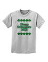 Seeing Double St. Patrick's Day Childrens T-Shirt-Childrens T-Shirt-TooLoud-AshGray-X-Small-Davson Sales